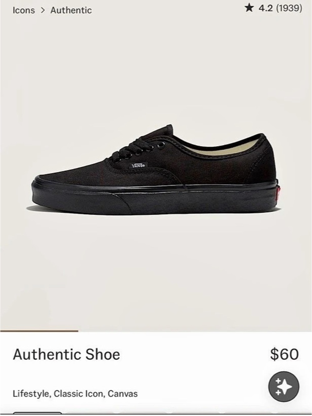 Vans Authentic Shoes - Picture 2 of 5